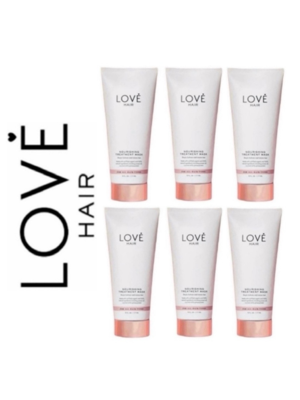 NWT (6) Love Hair Nourishing Treatment Mask Conditioners